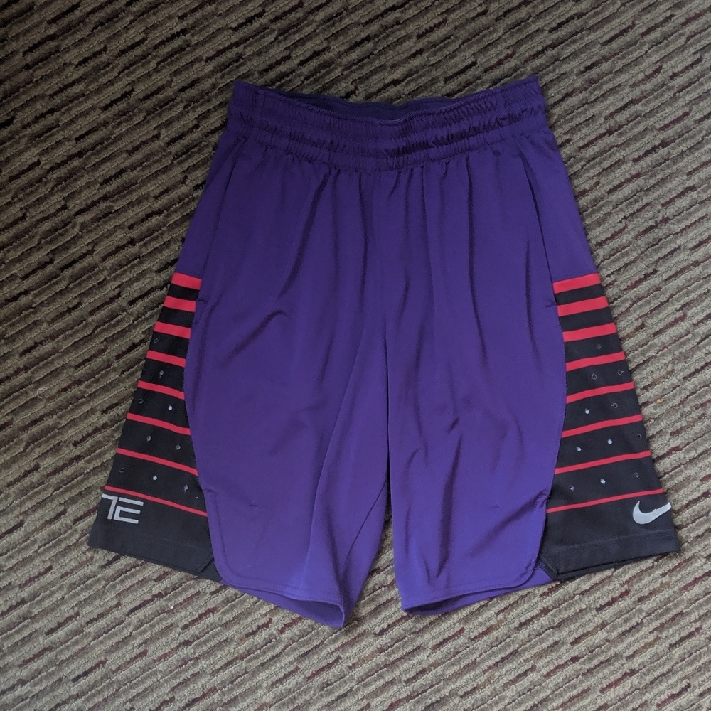 Purple Nike Elite Women's Basketball Shorts